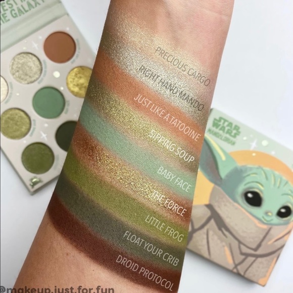 Colourpop The Child Baby Yoda Eyeshadow Palette - Picture 4 of 7